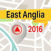 East Anglia 离线地图导航和指南1