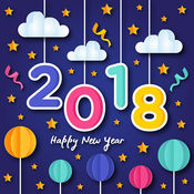 新年框架照片拼贴画1