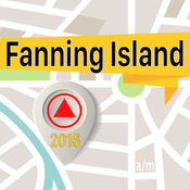 Fanning Island 离线地图导航和指南1