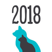猫日历2018年1