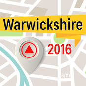 Warwickshire 离线地图导航和指南1