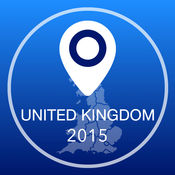 英国离线地图+城市指南导航,景点和运输2.5