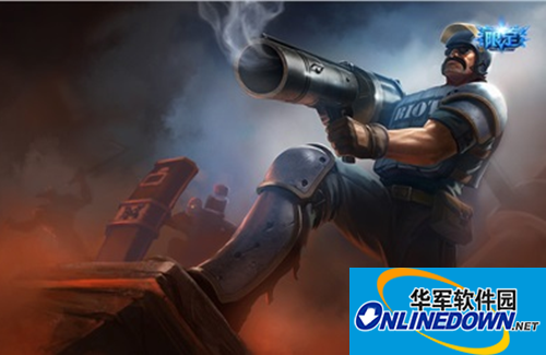 LOL男枪防爆士兵自制皮肤