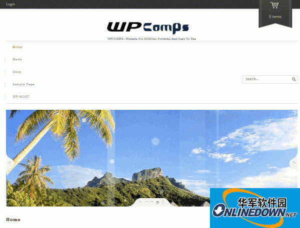 WPComps 外贸企业网站建站系统