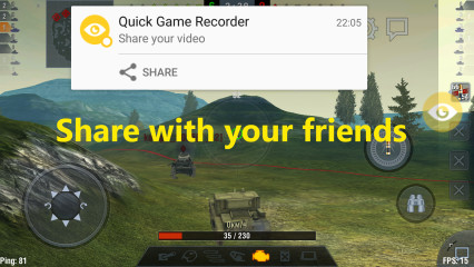 快捷游戏录制:Quick Game Screen Recorder