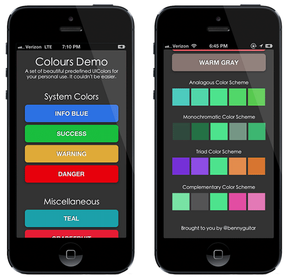 Easy Color Themes