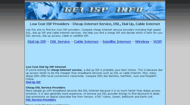 Get ISP Info