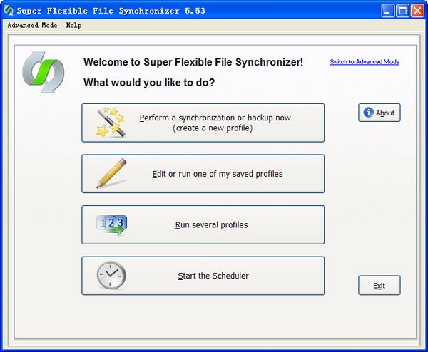同步文件备份工具SuperFlexible