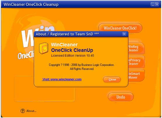 WinCleaner OneClick CleanUp