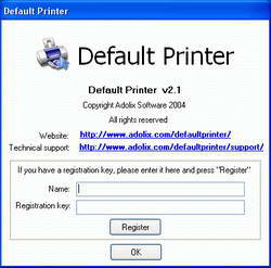 Default Printer