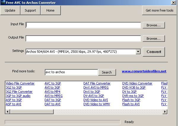 Free AVC to Archos Converter