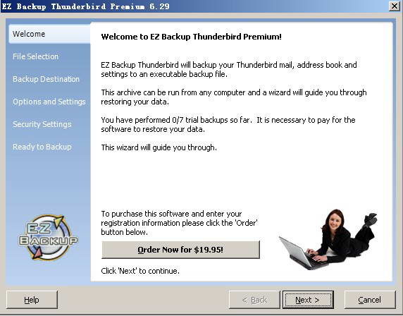 EZ Backup Thunderbird Premium