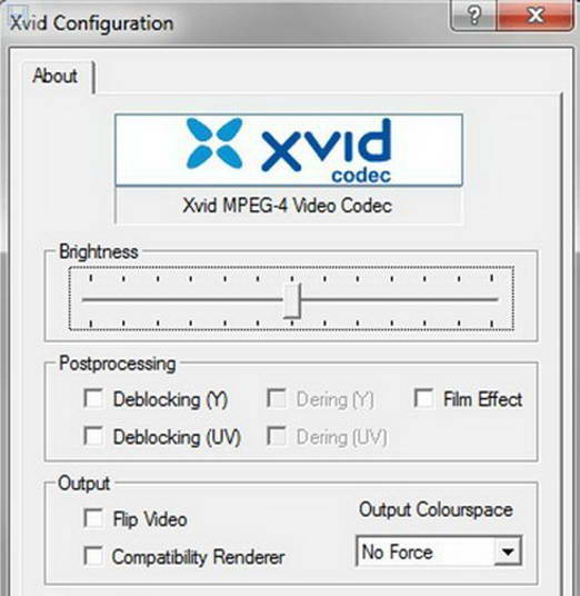 Xvid Video Codec