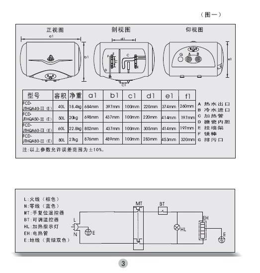 海尔热水器进水阀图解图片