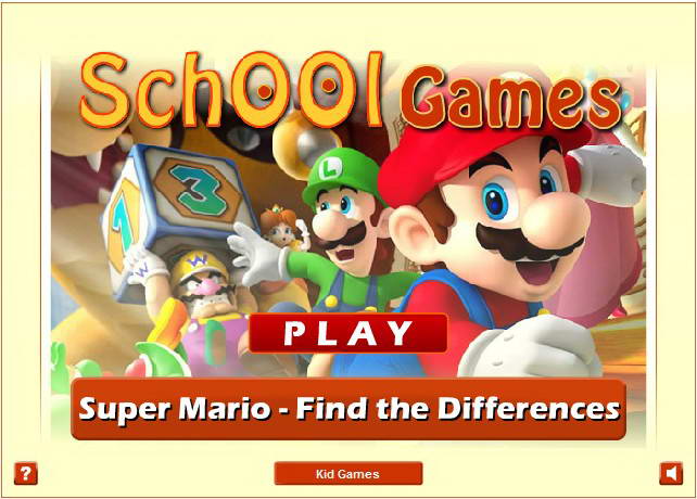 馬里奧圖片找不同