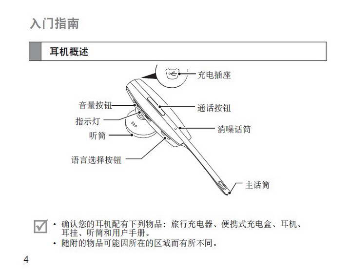 蓝牙耳机怎么开机图解图片