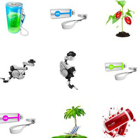 3d立體電腦桌面圖標(biāo)