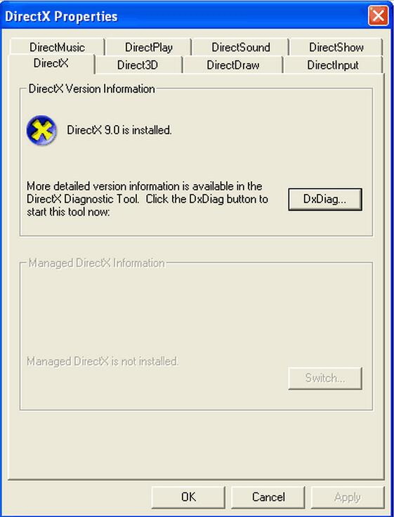 DirectX(dx9.0c)
