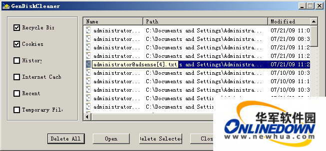GenDiskCleaner