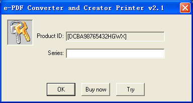 e-PDF Converter and Creator Printer
