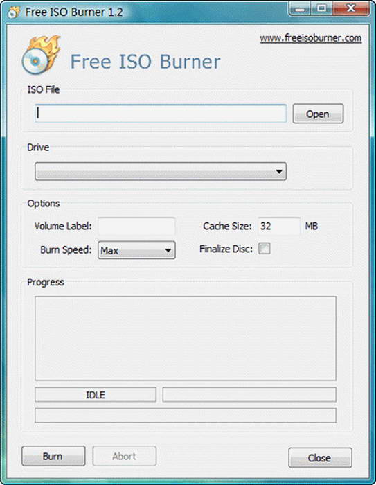 Free ISO Burner