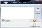 A-PDF Content Splitter Service