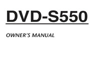 雅马哈DVD-S550英文说明书