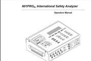 福禄克601Pro 系列国际电气安全分析仪英文说明书