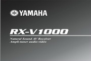 雅馬哈RX-V1000說明書