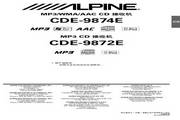 阿尔派CDE-9872E型接收机说明书