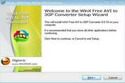 WinX Free AVI to 3GP Converter