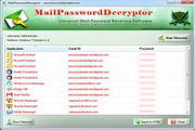 Mail Password Decryptor 7.0