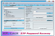 KRyLack ZIP Password Recovery