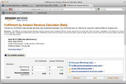 FBA Calculator Widget For Mac
