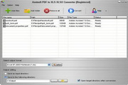 Aostsoft PDF to XLS XLSX Converter