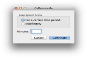 CaffeinateMe For Mac