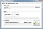 Mgosoft PDF Spliter Command Line