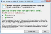 Windows Live Mail Export to PDF