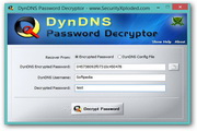 Dyn DNS Password Decryptor