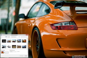 Porsche 911 Windows 7 Theme段首LOGO