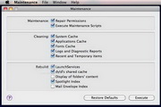 Maintenance For Mac OS X 10.8 (MOUNTAIN LION)