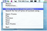 ITunes Current Song Menu For Mac