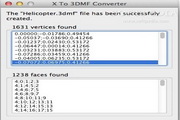 X To 3DMF Converter  For Mac