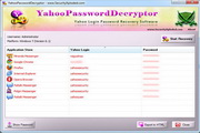 Yahoo Password Decryptor 7.0
