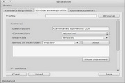 Netctl GUI For Linux