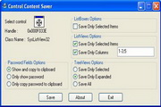 Control Content Saver Control Content Saver