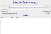 Simple Text Locator For Mac