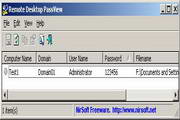 Remote Desktop PassView 1.01