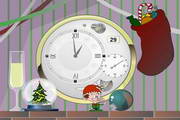 Xmas Clock ScreenSaver