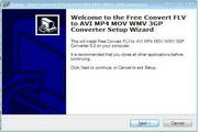 Free Convert FLV to AVI MP4 MOV WMV 3GP Converter